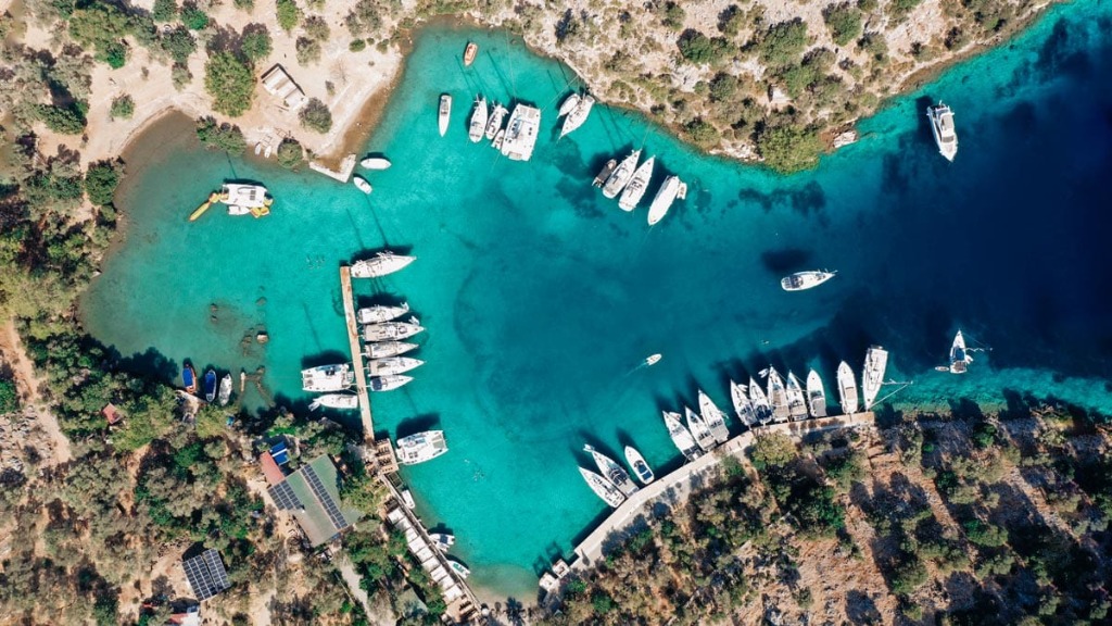 Nefeshan Karavan yakınında gezilecek yerler - Göcek Koyları