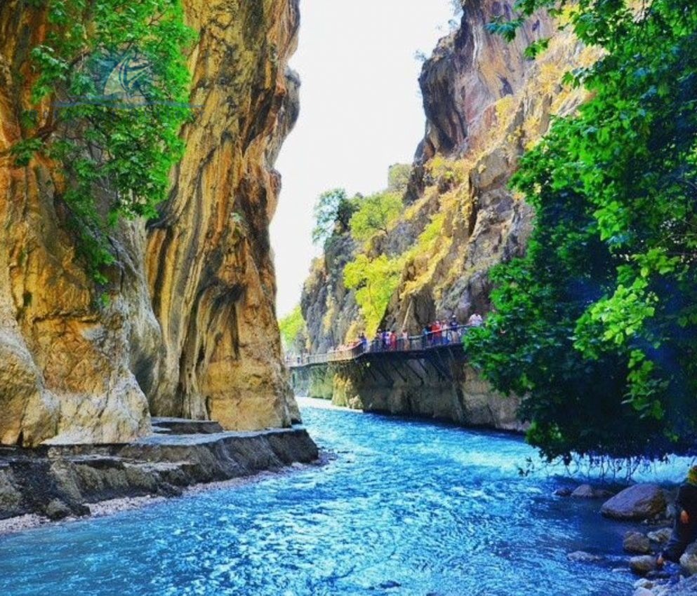 Nefeshan Karavan yakınında gezilecek yerler - Saklıkent Kanyonu